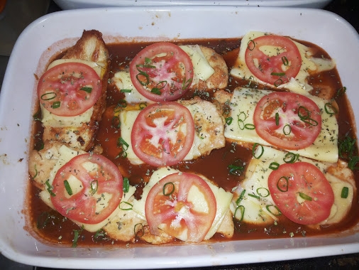 Receita de Filé de frango a pizzaiolo - Ana Maria Brogui