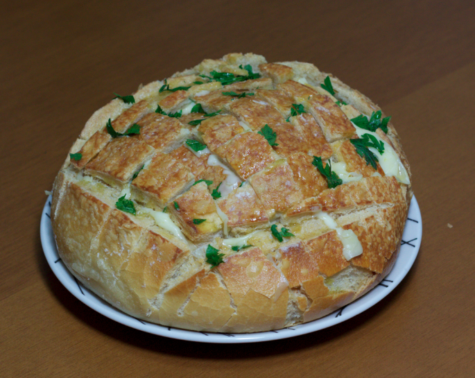 Blooming onion bread
