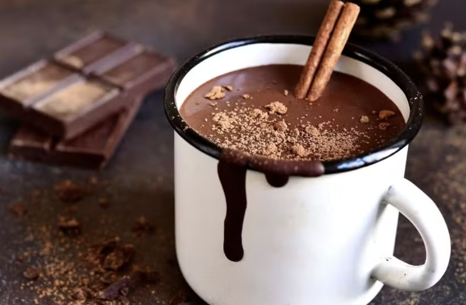 Chocolate quente tradicional de festa junina