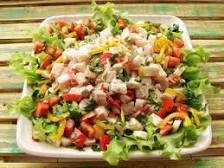 Salada de peixe