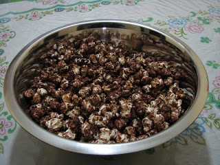 Pipoca de Chocolate de Microondas