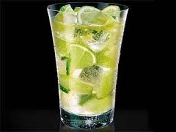 Caipirinha de limão com energético