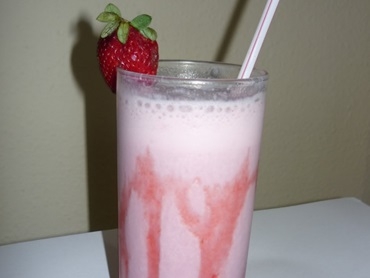 Milk Shake de Morango