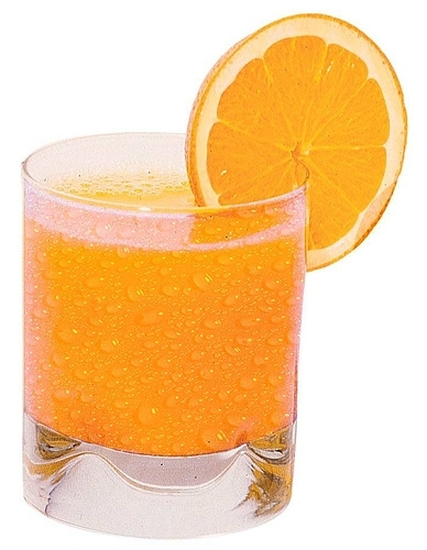 Suco de laranja gourmet