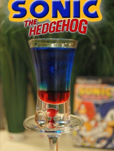 Sonic the Hedgehog drink