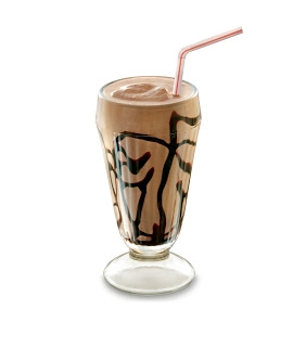 milk shake de chocolate