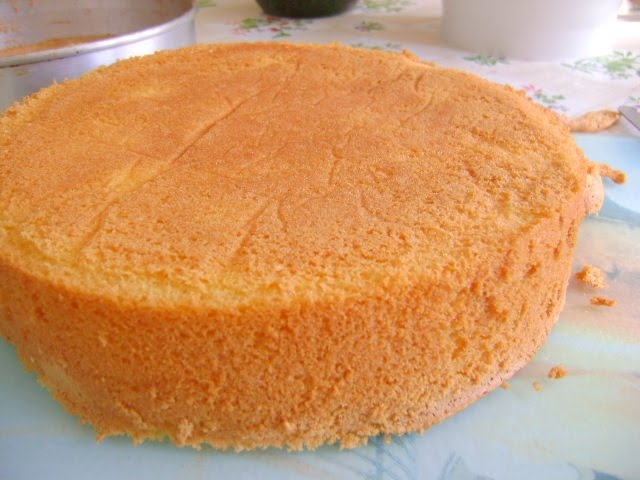 Pão de ló de laranja