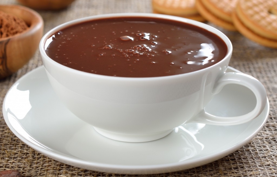 Chocolate quente cremoso