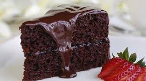 Recheio e cobertura para bolo de chocolate