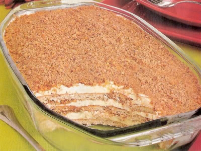 Pavê de amendoim delicioso