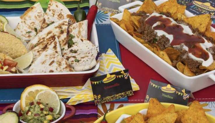 Receitas para uma festa temática de culinária mexicana